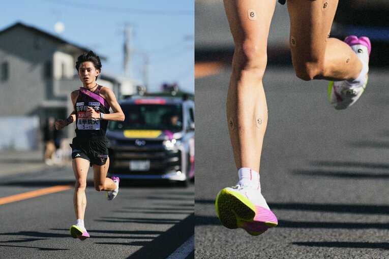 国学院大・青木瑠郁らがプーマ勢　©Yuki Suenaga