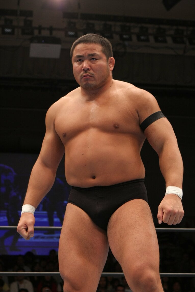 現役時代は120キロ、最高時は140キロだったという体重は現在90キロ台に　©AFLO