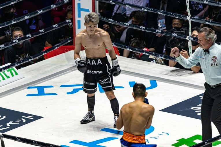 2022年6月7日／ノニト・ドネア戦（WBA・WBC・IBF世界バンタム級王座統一戦）©Takuya Sugiyama