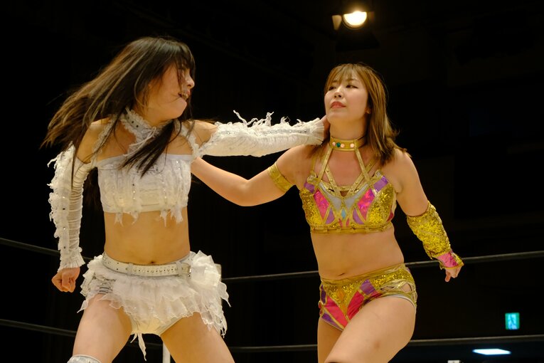 高校3年生の女子プロレスラー・心希（しんの）【スワイプするとそのほかの写真もご覧になれます】©Norihiro Hashimoto