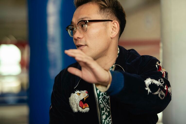 比嘉大吾との激戦を振り返る堤聖也（2025年撮影）©︎Wataru Sato