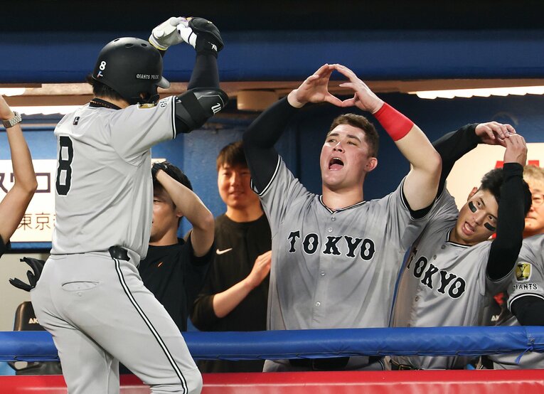 今季シーズン途中に巨人へ加入したリチャード ©JIJI PRESS