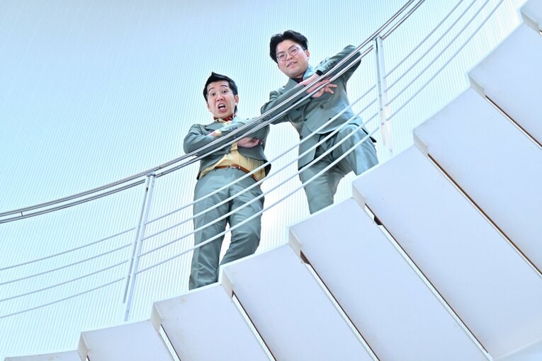 もともと大阪NSCで1期違いだった2人（楢原が先輩）。上京してからケイダッシュステージに所属