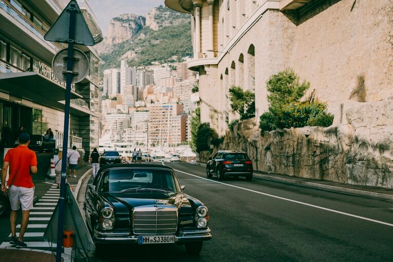 トラブル続きだったが、モナコの美しい街に救われた　©Kiichi Matsumoto