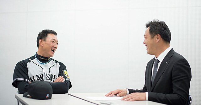 金本知憲監督に関本賢太郎が聞く。今年の阪神の、一味違うポイント