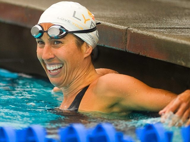 競泳女子に15年ぶり復帰、39歳エバンスの信じる力。 - 競泳 