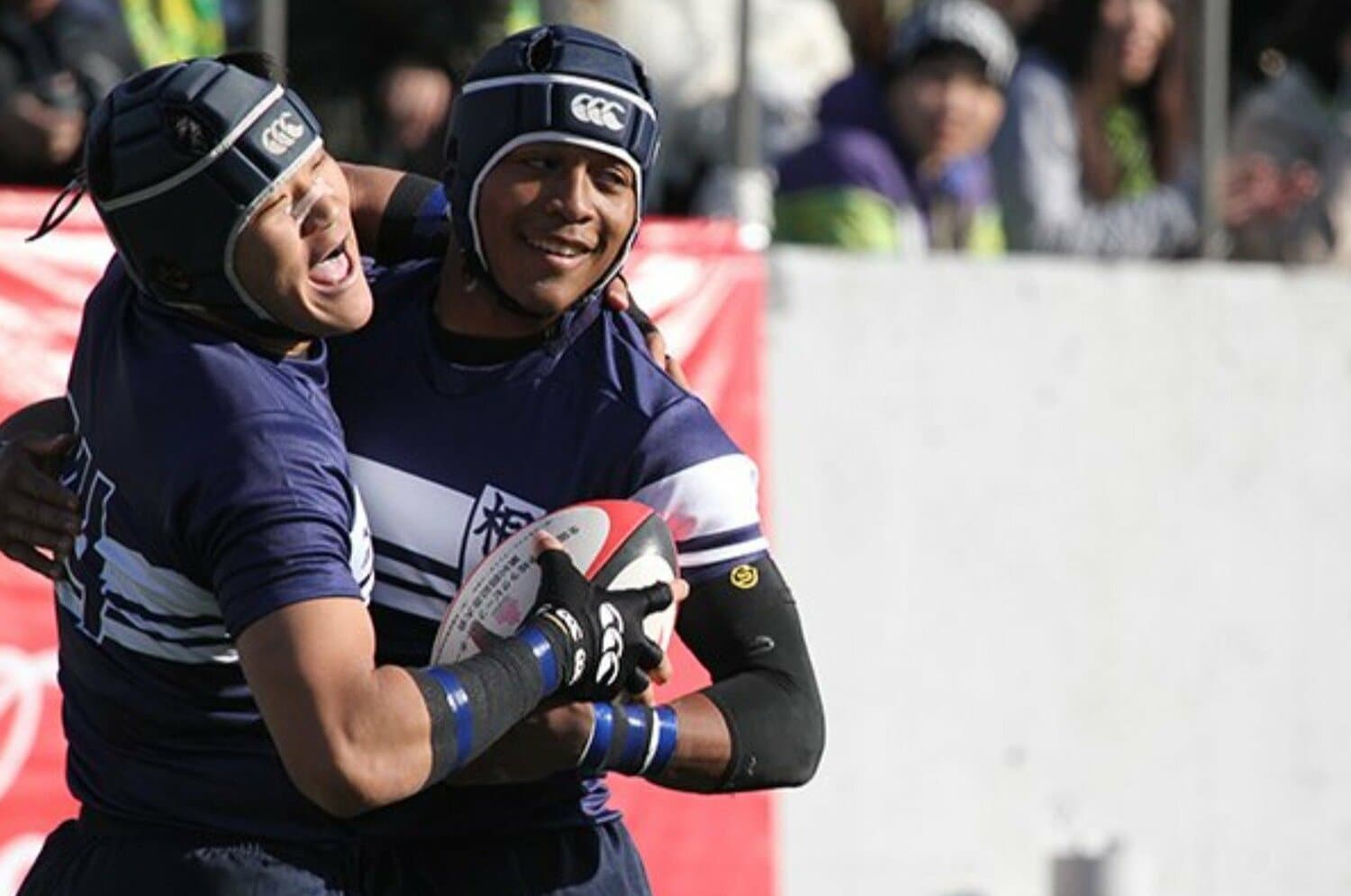 桐蔭学園時代の松島と竹中　©︎Nobuhiko Otomo