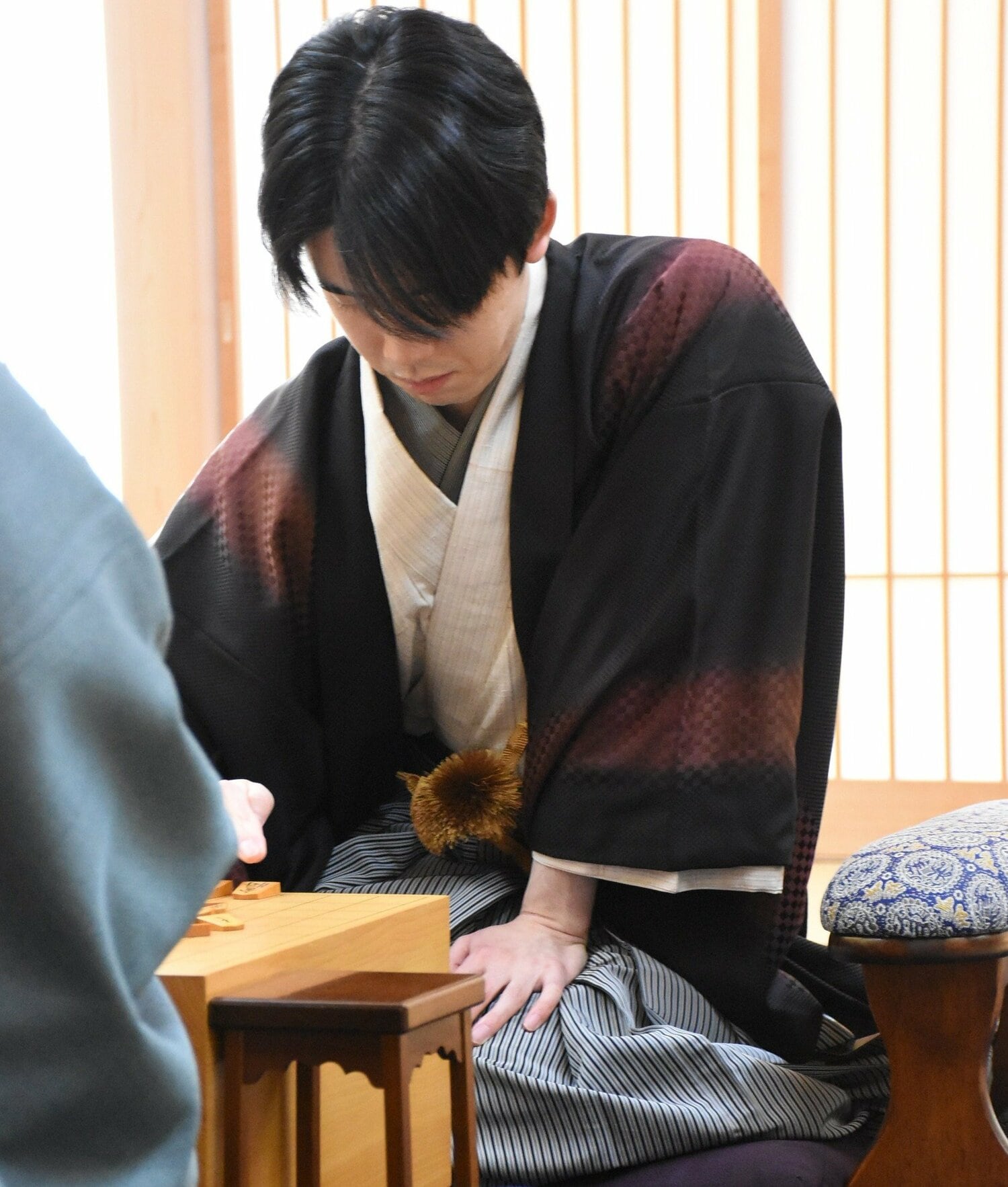 第4局の藤井　©日本将棋連盟