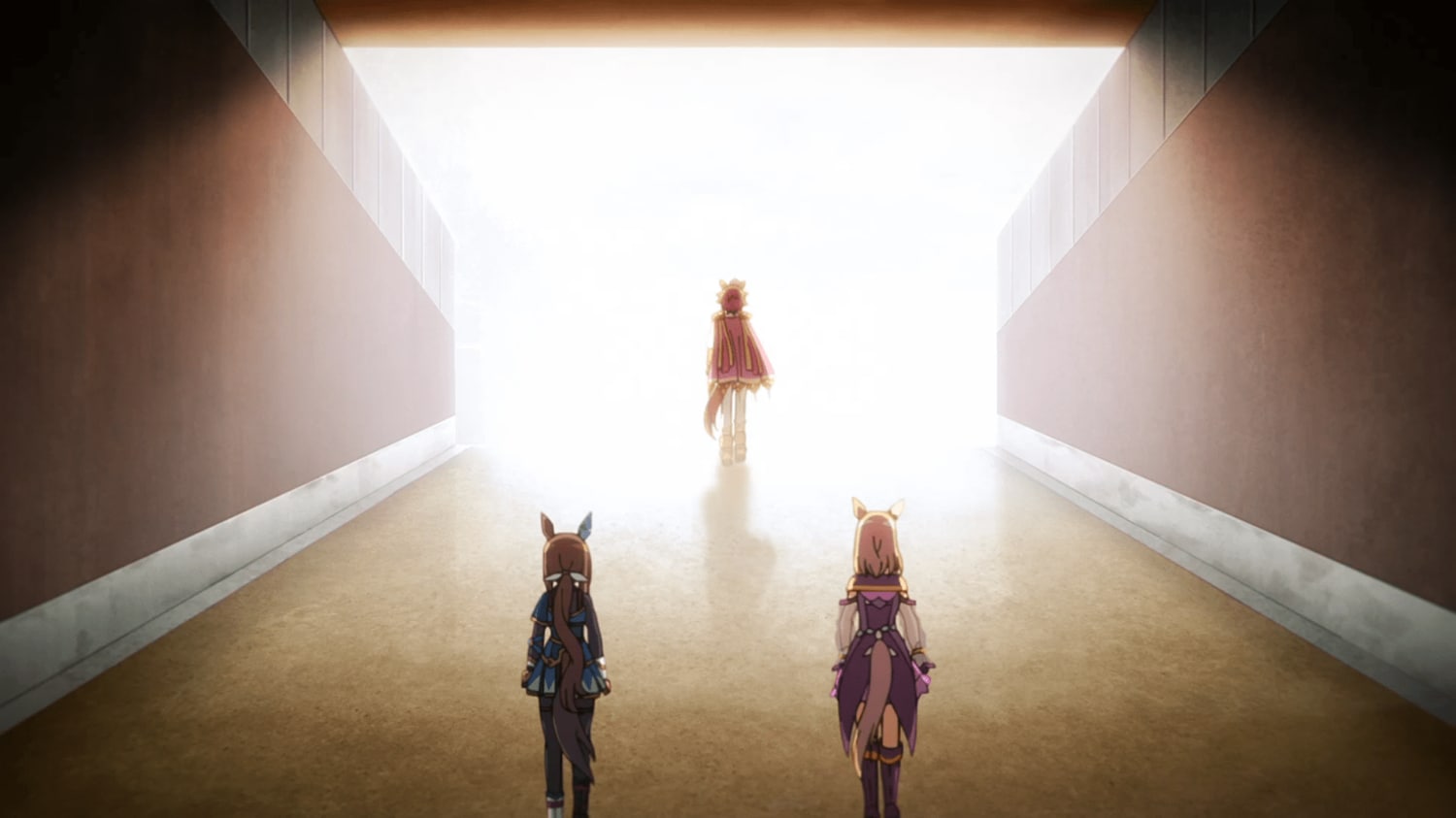 クラシックを先んじて制したテイエムオペラオー。第2話は4月23日(日)21時頃に公開される　©Cygames, Inc.