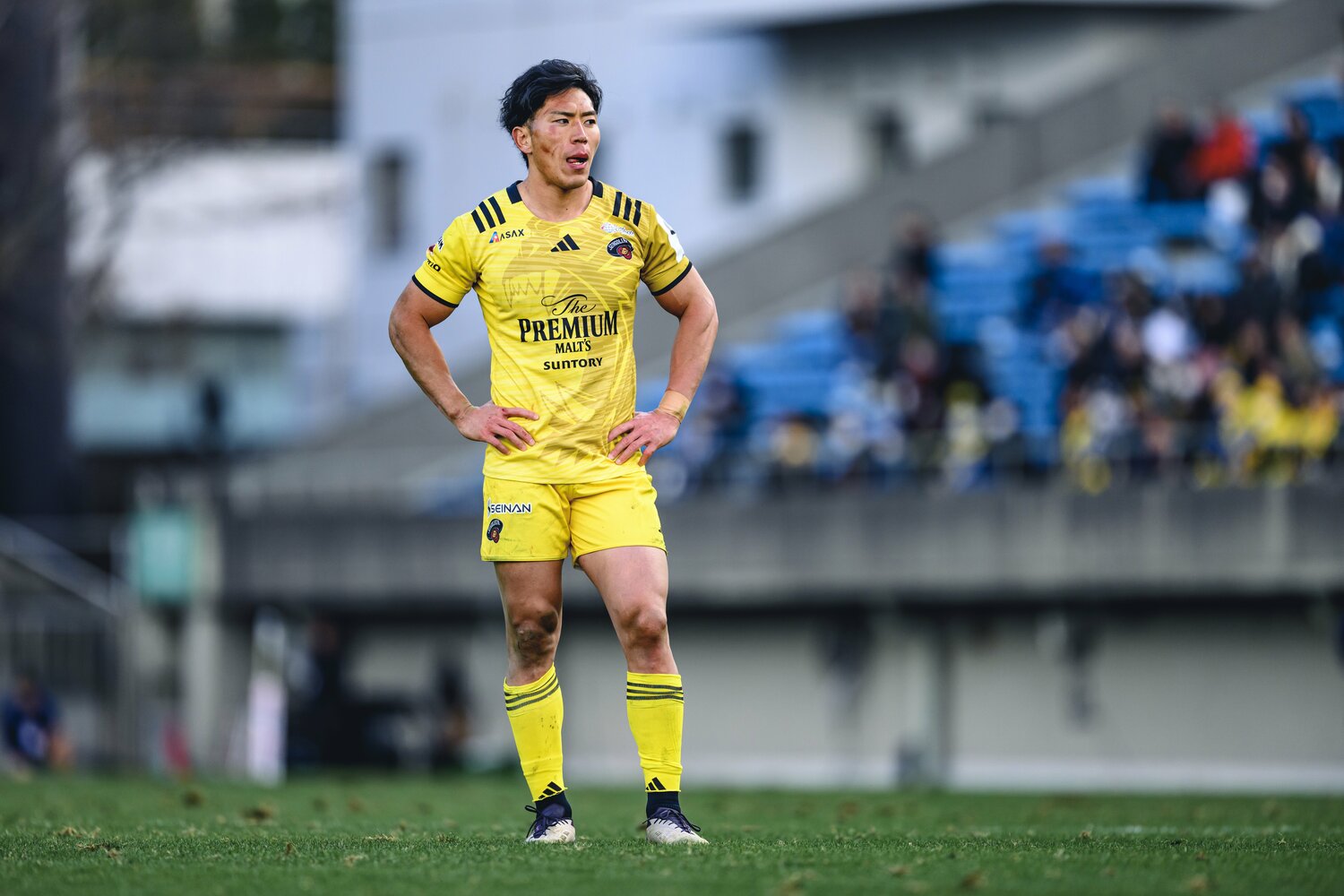 サンゴリアスでCTBとして活躍する中野将伍　©Kiichi Matsumoto