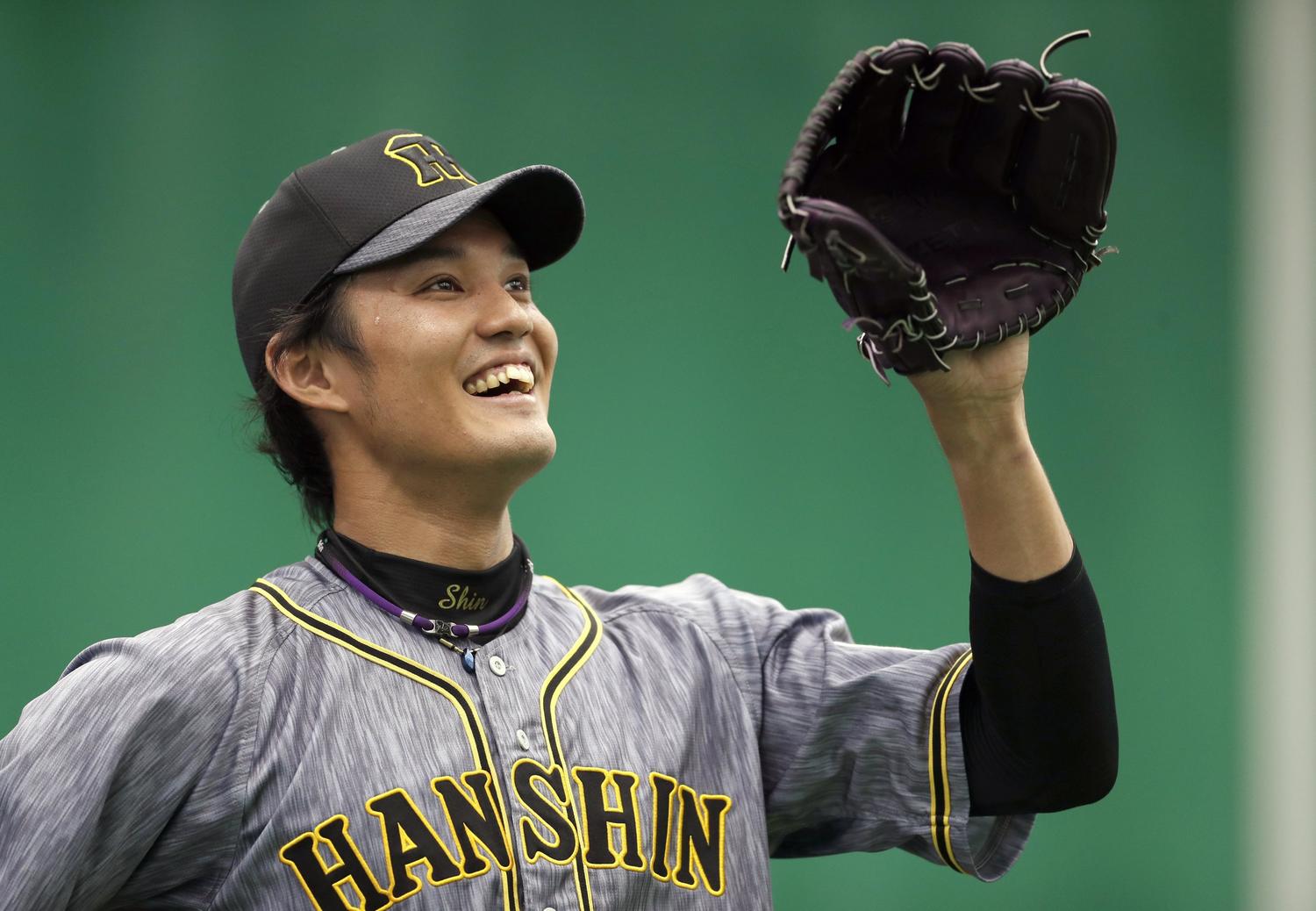 キャンプでは好調な仕上がりを見せた藤浪晋太郎　©Kyodo News