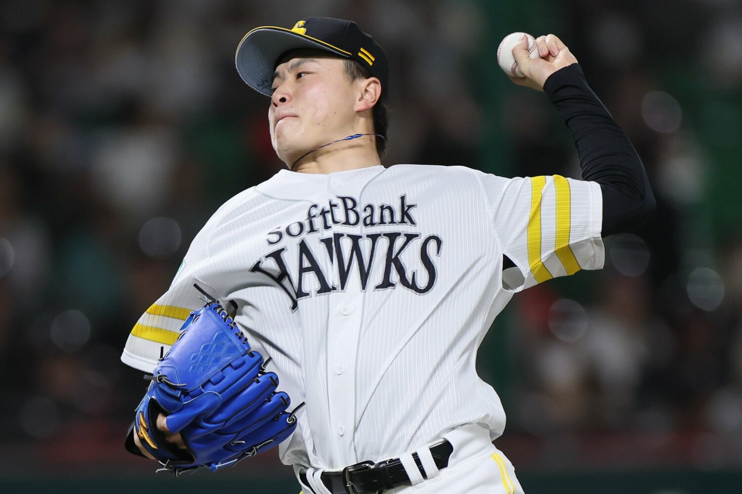 前田純は育成ドラフト10位からソフトバンクの主力投手になりつつある ©JIJI PRESS