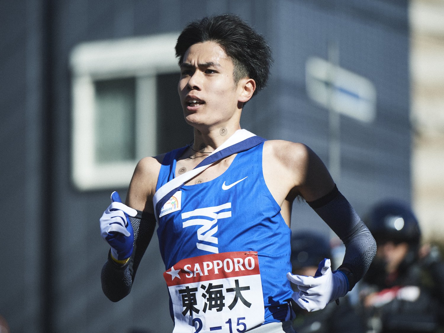 今年の箱根駅伝で、1年生ながら3区で区間賞を獲得した東海大の石原翔太郎は、その後も好調を維持している ©Yuki Suenaga