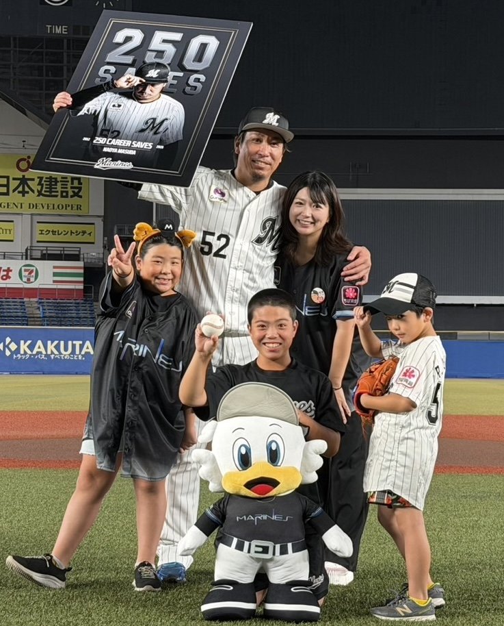 「家族の力」が偉業を支えた ©Chiba Lotte Marines