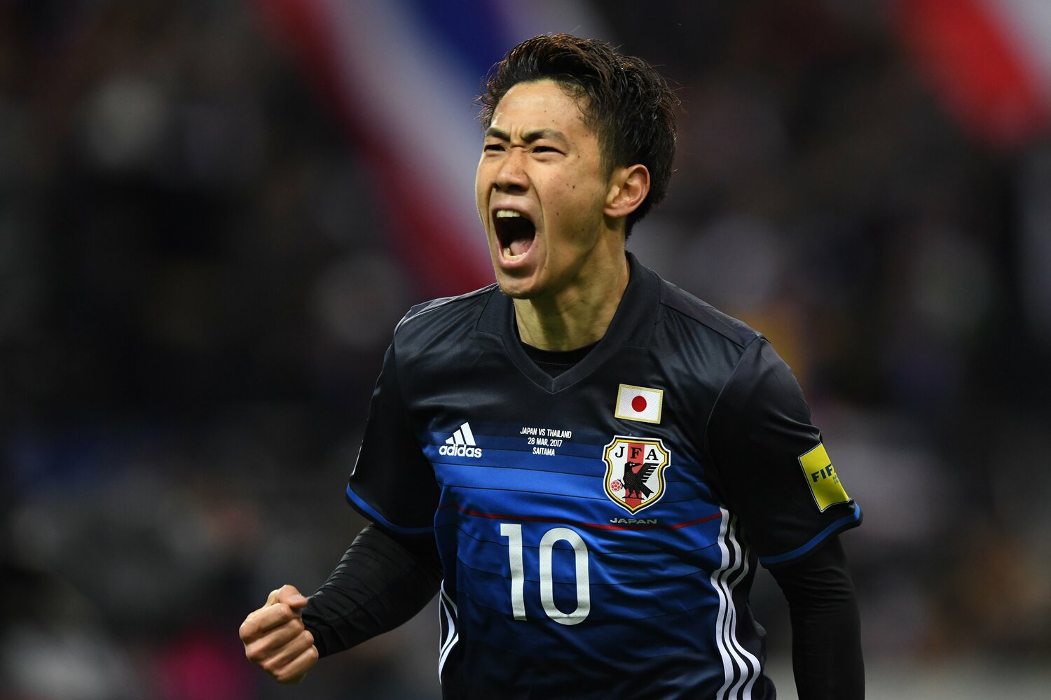 W杯2大会連続で「日本代表の10番」を背負った香川真司