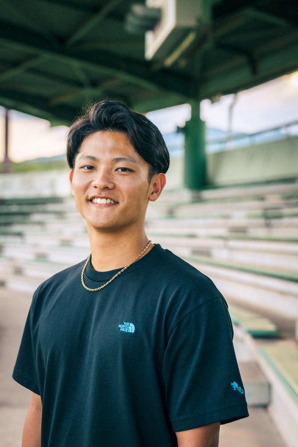 岩崎生弥　Ikuya Iwasaki　病魔を乗り越えた岩崎は大学を辞めたが野球には関わり続けている　Asami Enomoto