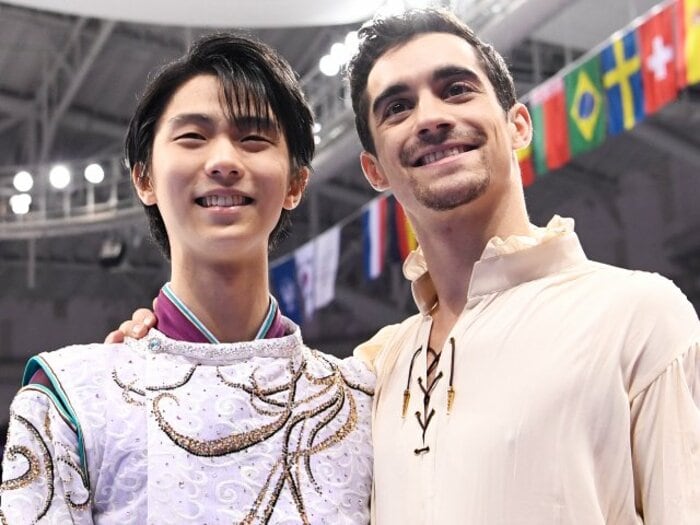 「ユヅは僕のために泣いてくれたんだ」ハビエル・フェルナンデスは“羽生結弦の決意表明会見”をどう受け止めたのか？《独占インタビュー》＜Number Web＞ photograph by JMPA