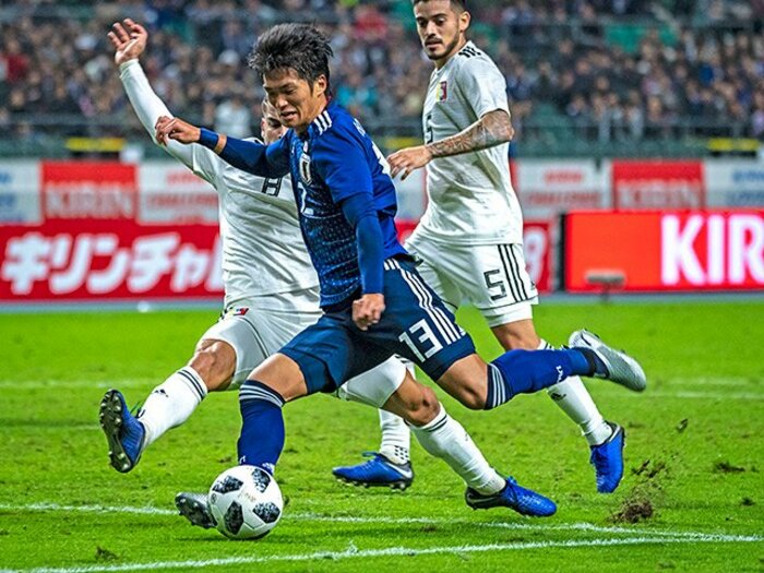 最前線と2列目のオールマイティー、北川航也が森保Jで得た発見とは。<Number Web> photograph by Takuya Sugiyama