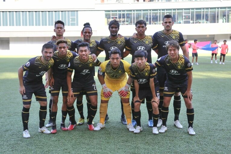 タンピネス・ローバーズFCでプレーする仲村京雅　©︎Ayumu Nagami