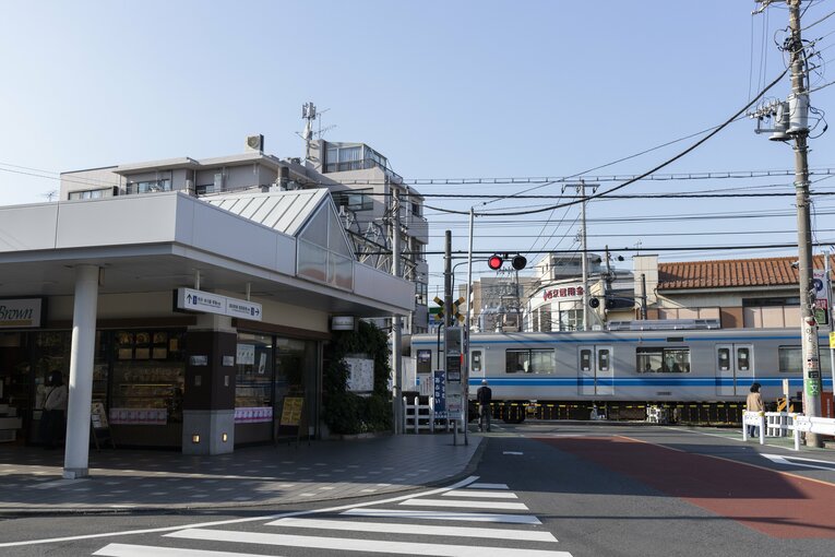 上井草駅前から南側へ歩いていく