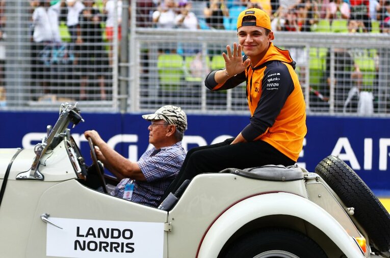 2022年のドライバーズランキング7位、ランド・ノリスがNumber本誌のインタビューに応じ、F1デビューから昨シーズンの戦績について語った ／ photograph by Getty Images