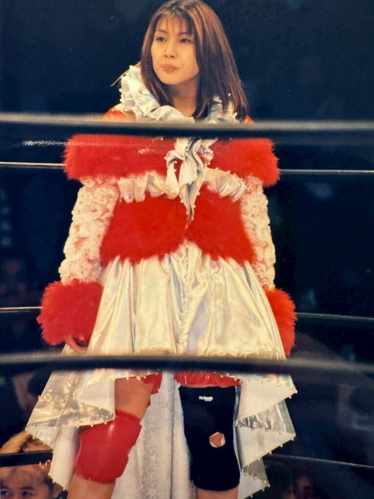 アイドルレスラーとして売り出されたLLPW時代　Ⓒ本人提供