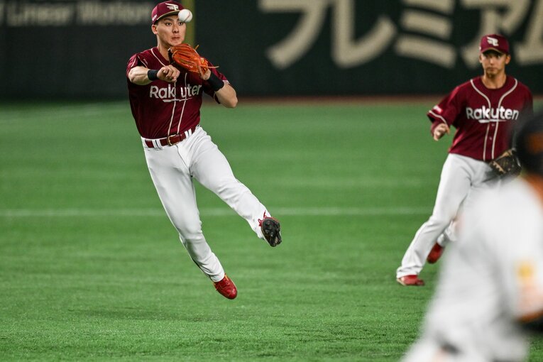 今季は主にサードでの出場となった村林　©️Nanae Suzuki