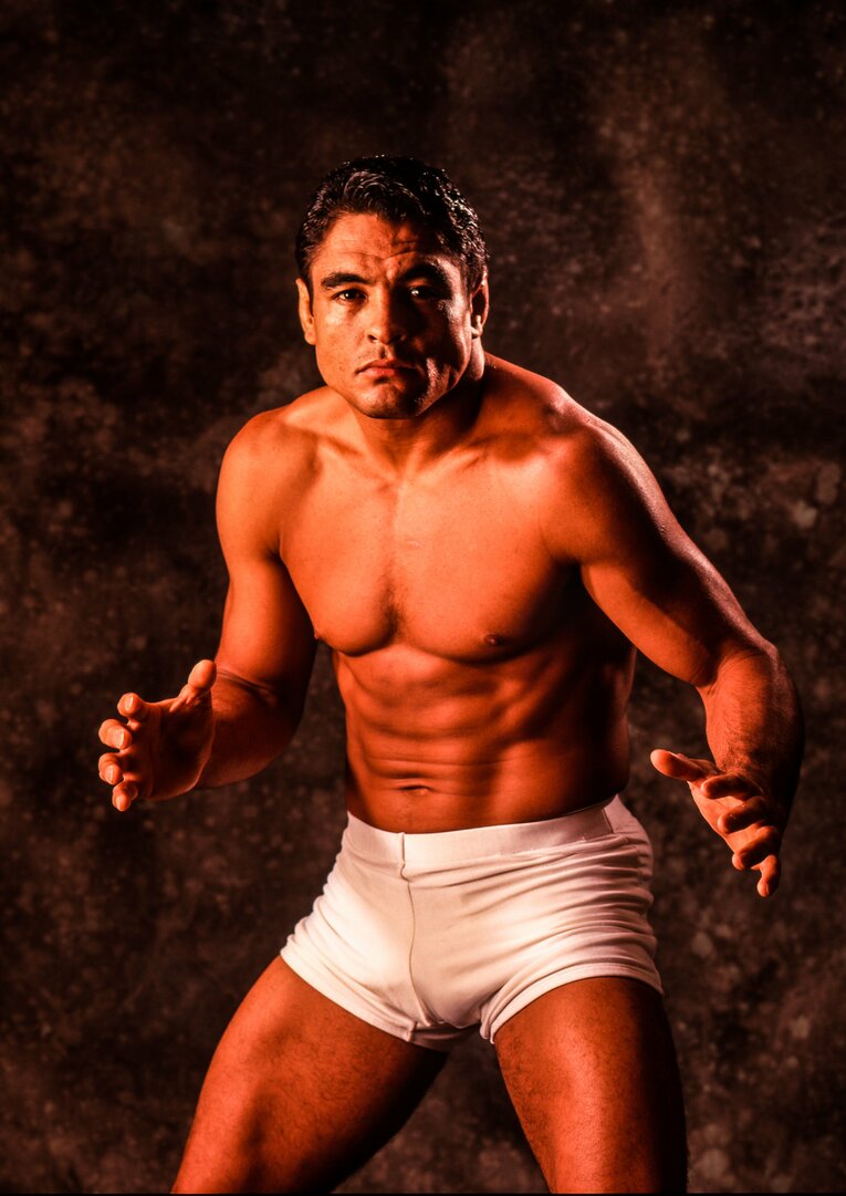 ヒクソンのスタジオ写真（1996年7月撮影）　©Susumu Nagao