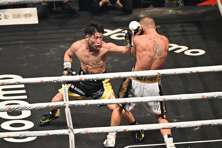 2022年12月13日／ポール・バトラー戦（WBA・WBC・IBF・WBO世界バンタム級王座統一戦）©Naoya Sanuki