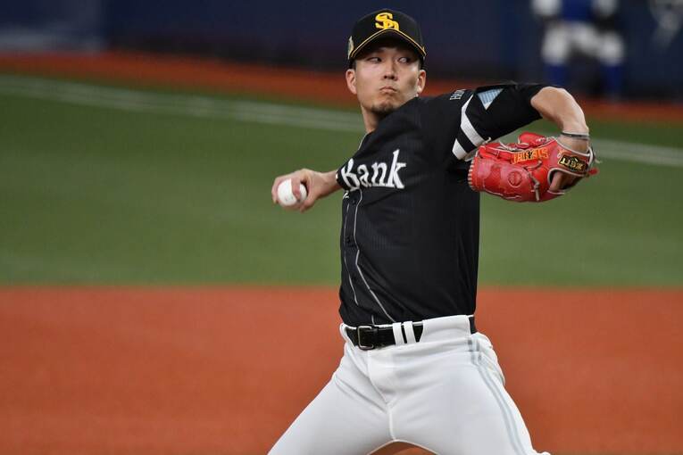 開幕投手に決定した千賀滉大ほか、12球団屈指の選手層を誇るソフトバンク ©Hideki Sugiyama
