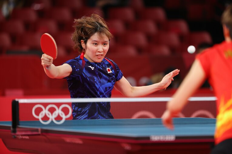 「福原さんは、すごいな」卓球・石川佳純が見ていた“リオのキャプテン”の姿　団体“銀”の3人は東京五輪にどう挑んだか(17)