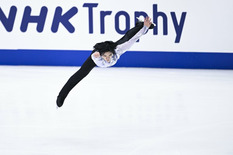 宇野昌磨、NHK杯SP  ©︎Asami Enomoto