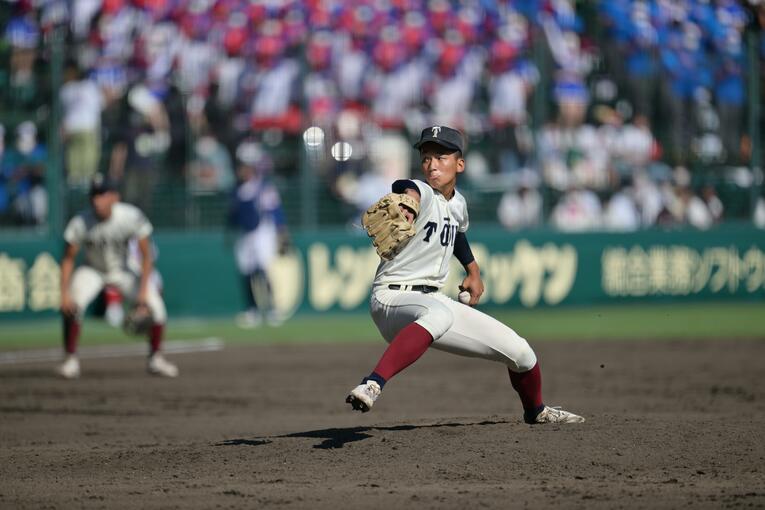 大阪桐蔭・前田悠伍（2022年夏）©︎Hideki Sugiyama