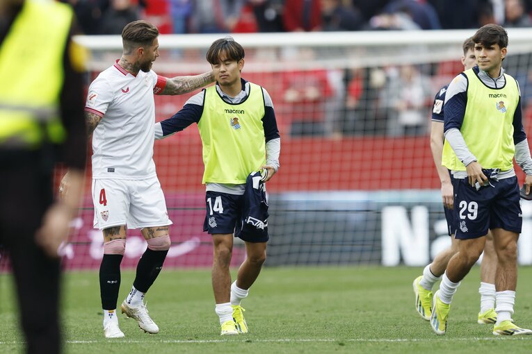 セビージャ戦　©Daisuke Nakashima