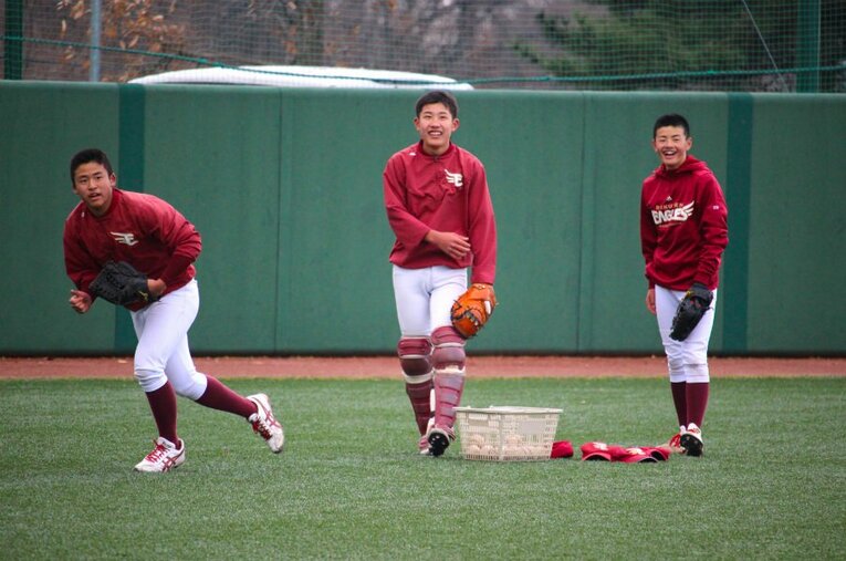 東北楽天リトルシニア ／ photograph by Yu Takagi