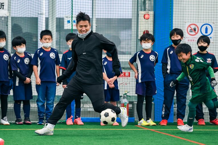 2022年東北人魂のサッカー教室　©︎Miki Sano