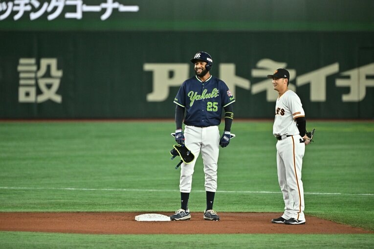 昨シーズン最後まで首位打者を争ったドミンゴ・サンタナ　©Hideki Sugiyama