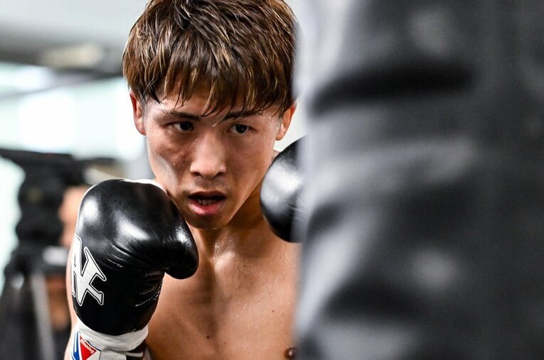 順調な仕上がりを見せる井上尚弥（31歳）。今回、迎え撃つのは3連続KO勝利中のベテラン、TJ・ドヘニーだ ／ photograph by Hiroaki Yamaguchi