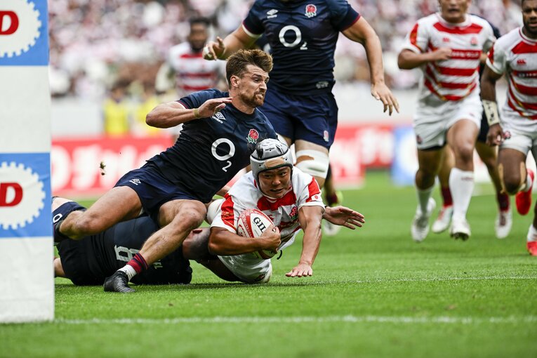 FL山本凱（東京サントリーサンゴリアス）©︎Asami Enomoto