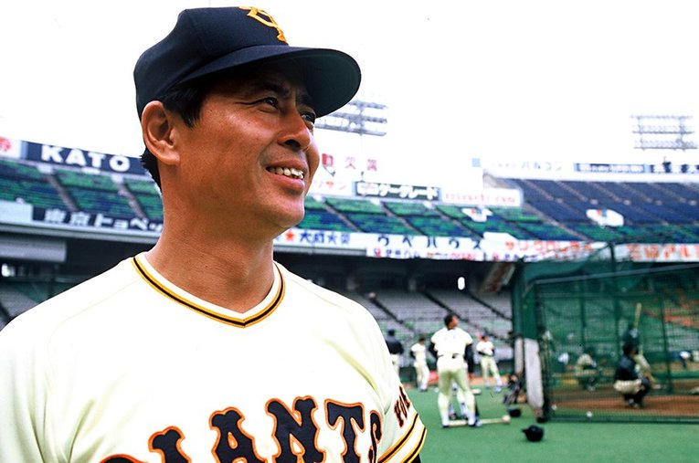 巨人監督時代の王貞治（1987年） ／ photograph by Makoto Kenmizaki