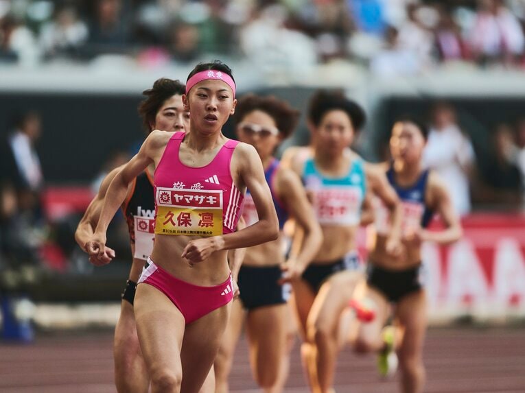 【2025日本選手権】レースは終始、先頭を譲らず圧勝　©︎Yuki Suenaga