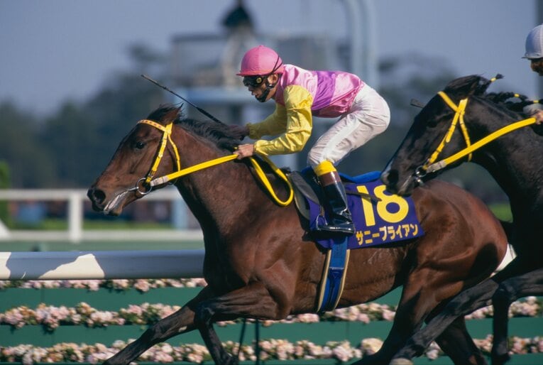 1997年皐月賞を制したサニーブライアン　©︎Takuya Sugiyama