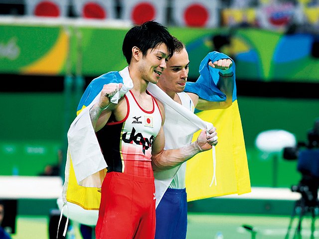 ベルニャエフの姿勢に見た五輪という舞台の魅力。～内村航平との間に築かれた相互のリスペクト～ 体操 Number Web ナンバー