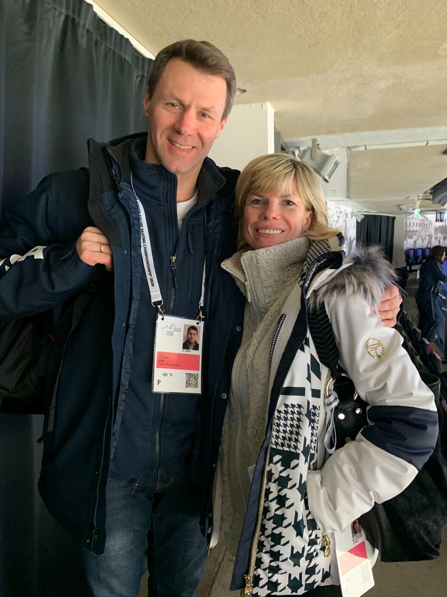 近年のシシコワ・ナウモフ夫妻　©Akiko Tamura