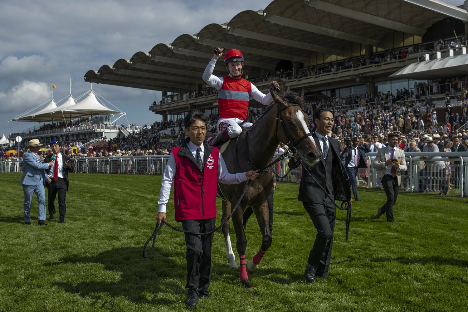 2019年、イギリスに長期滞在しGIナッソーSを制したディアドラ　©Getty Images