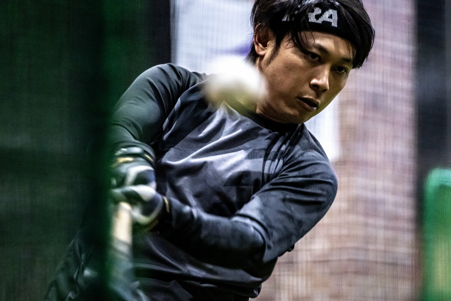 今季からは新潟アルビレックスBCに所属。新天地での活躍を期し、自主トレに励む ©Takuya Sugiyama