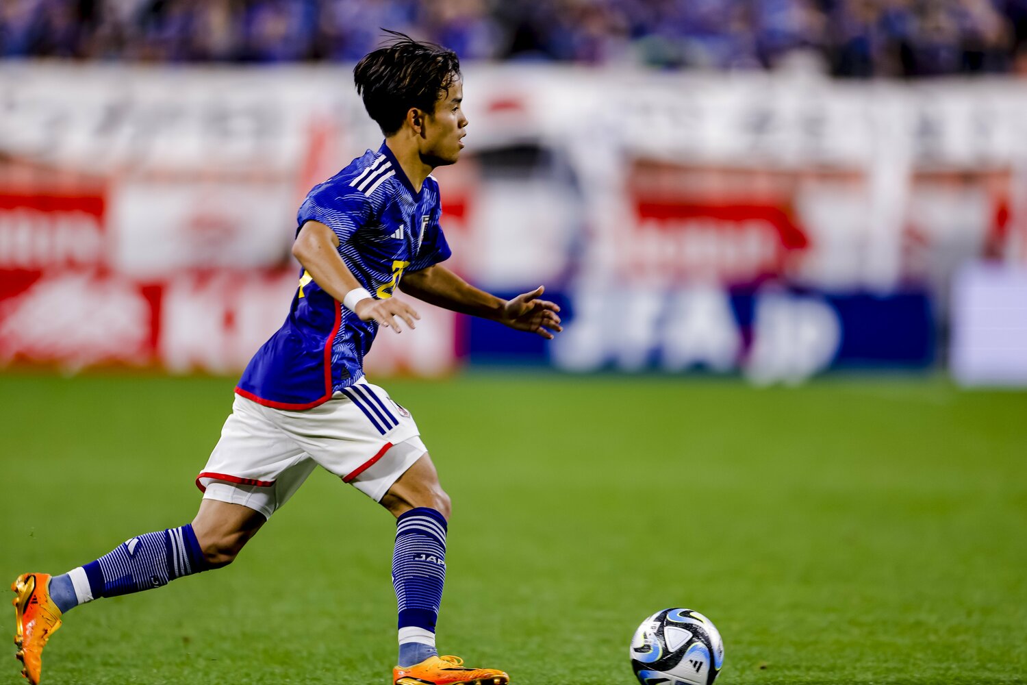 久保のラ・リーガ月間MVPは日本人、そしてアジア人でも初となる歴史的快挙だった　©Kiichi Matsumoto