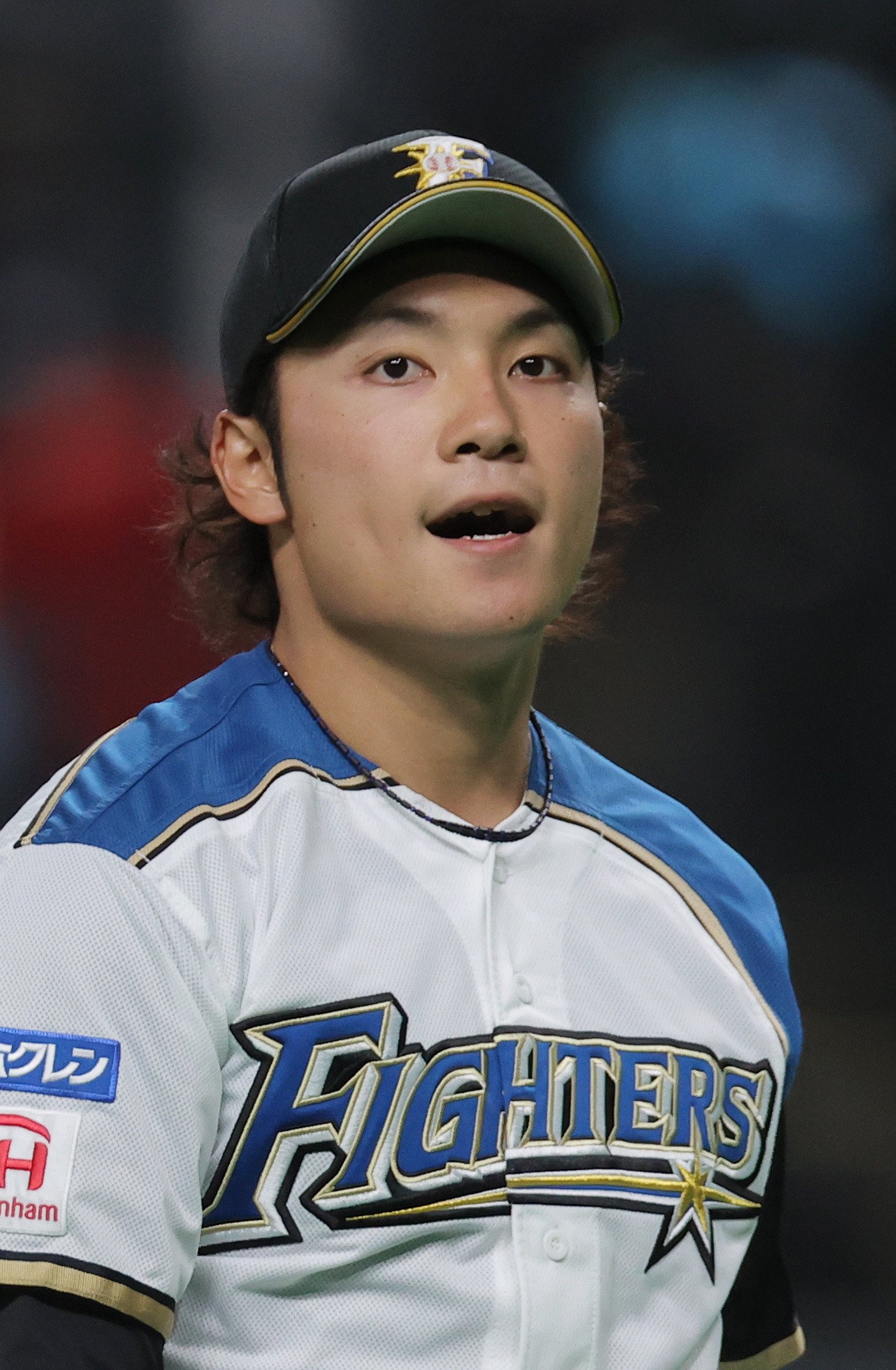 現在は日本ハムの主力として活躍する伊藤　©JIJI PRESS