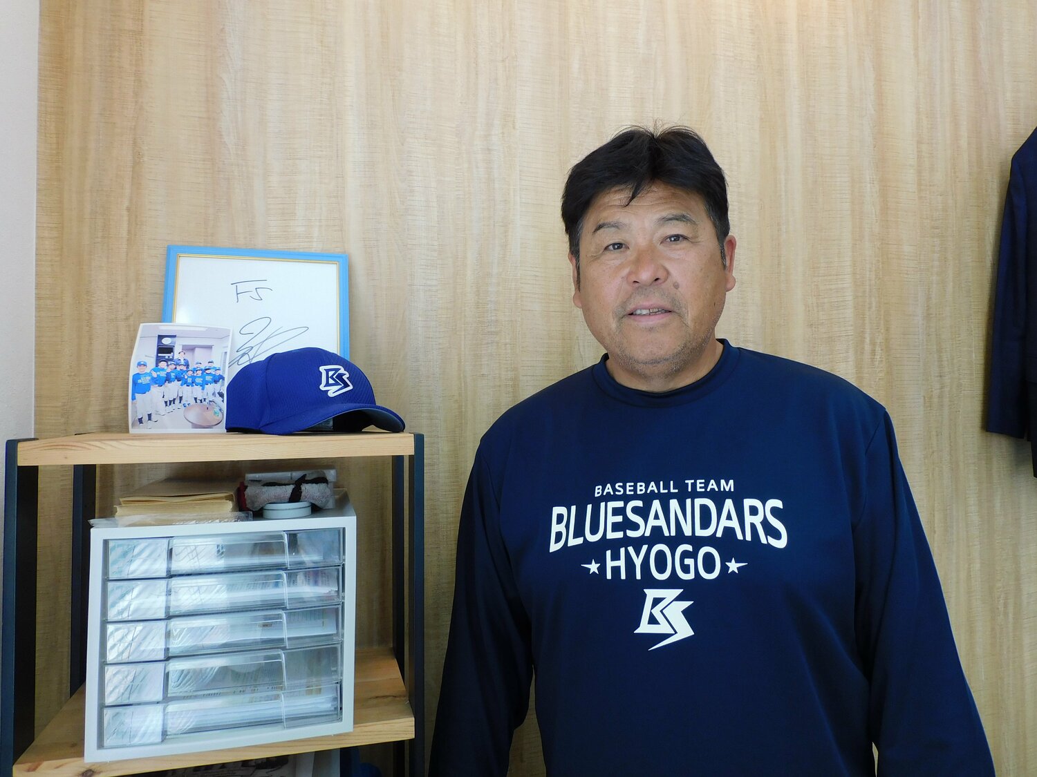 現在は女子野球の監督をつとめる　©Haruka Sato