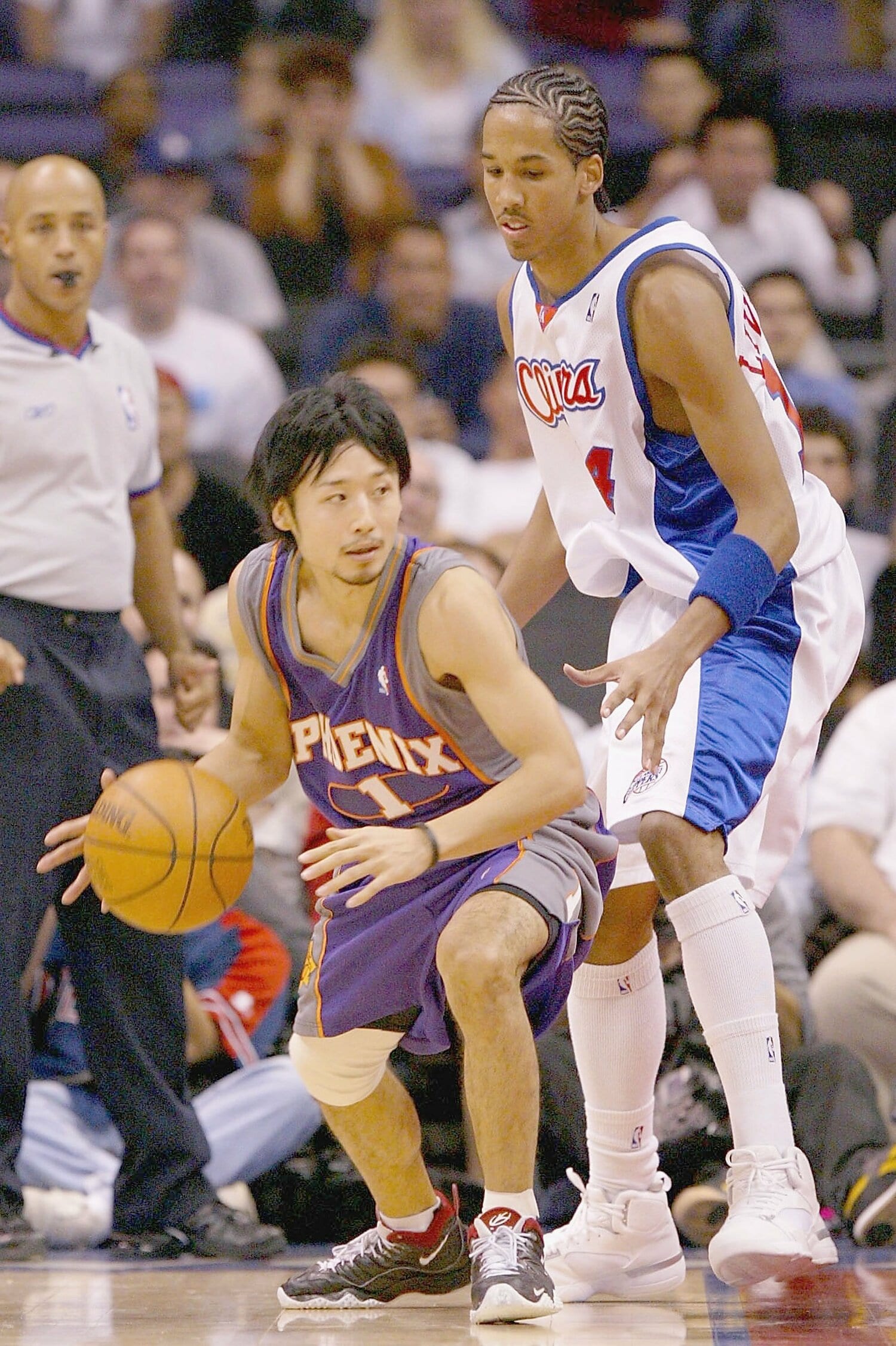 サンズ時代の田臥勇太（2004年）©︎Getty Images